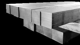 Continuous cast billets & blooms