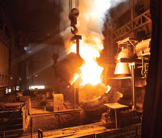 Steel melting & refining